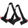 Sangles de Transport de Ski Gasea - 2PCS Réglables en Nylon avec Poignée