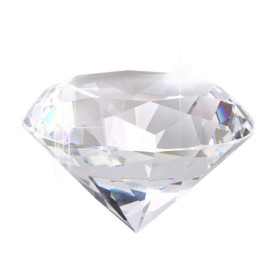 Ornement en Cristal Diamant Transparent SUMNACON - Décoration Élégante pour Maison et Bureau