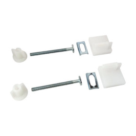 Fixation Abattant WC Somatherm - Kit Complet 75mm en Métal