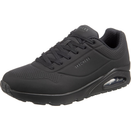 Baskets Homme Skechers Uno Stand On Air - Confort et Style Noir