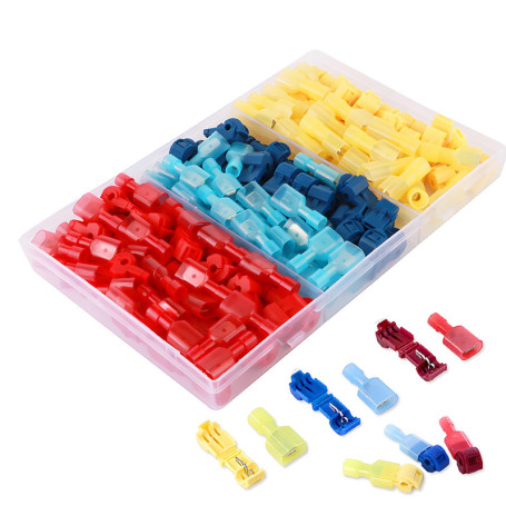 Connecteurs T Tap CESFONJER - Assortiment de 85 pièces pour câblage rapide et facile