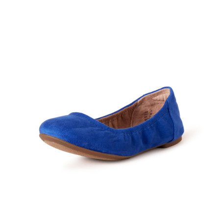 Ballerines Plates Flexibles Amazon Essentials pour Femmes - Bleu Foncé, Pointure 39,5