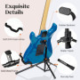 Support de guitare pliable en métal CAHAYA pour instruments de musique