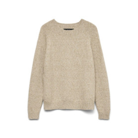 Pull en Maille Femme VERO MODA - Modèle VMDOFFY Sepia Tint