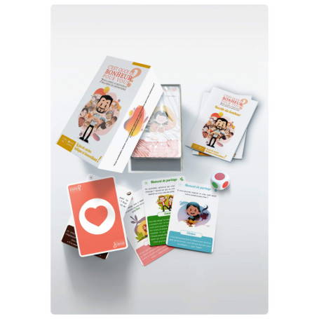 Jeu de cartes 'C'est quoi le bonheur pour vous ?' - Moments de partage et de rire