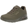 Baskets Skechers Femme Uno Stand On Air - Olive Durabuck, Confort et Style