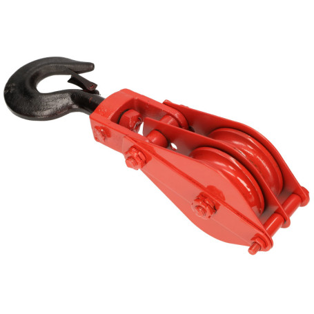 Poulie de levage KOTARBAU avec crochet - Charge maximale 1000 kg