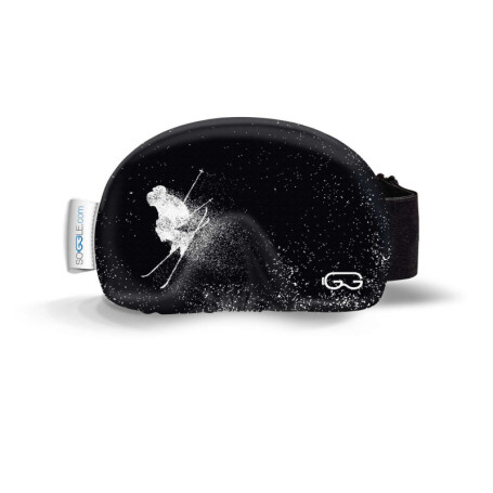 Housse de Protection SOGGLE pour Lunettes de Ski en Microfibre - Noir/Blanc