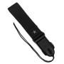 Sangle de guitare réglable en coton Alnicov - Noir avec motif étoile