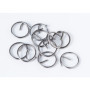 Lot de 10 goupilles annulaires en acier inoxydable V4A 1,25 mm x 15 mm
