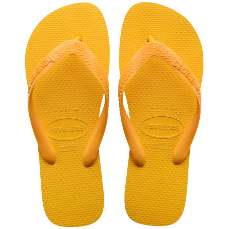 Havaianas Top - Pantoufles Antidérapantes en Caoutchouc Jaune Pop