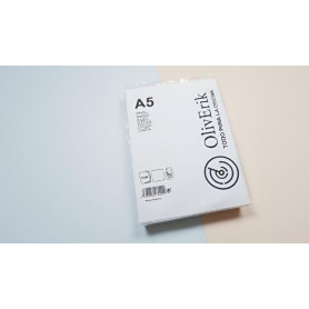 Lot de 100 Feuilles de Papier A5 Blanc - OLIVERIK