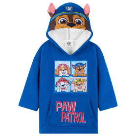 Pull Plaid Enfant Paw Patrol Doublé en Sherpa - Confort et Chaleur