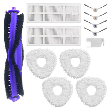 Kit d'accessoires pour robot aspirateur Narwal Freo - Brosse, lingettes et filtres