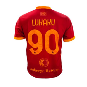 Maillot de Football AS Roma 2023/2024 pour Enfant - Rouge, 10 Ans