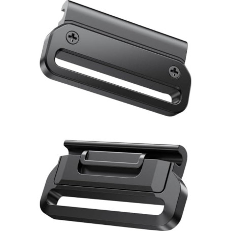 Adaptateurs Métalliques Libération Rapide pour Montres Garmin 22mm - Lot de 2