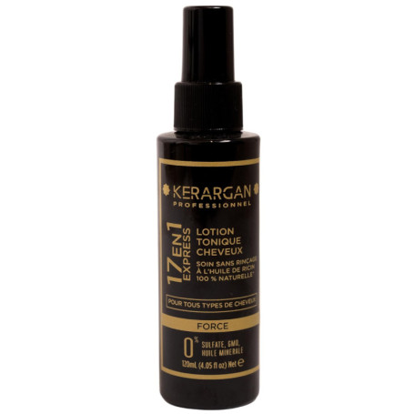 Lotion Tonique Capillaire 17en1 Kerargan à l'Huile de Ricin - 120ml