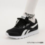 Baskets Reebok Royal Prime Run Mixte - Noir et Blanc - Taille 45.5