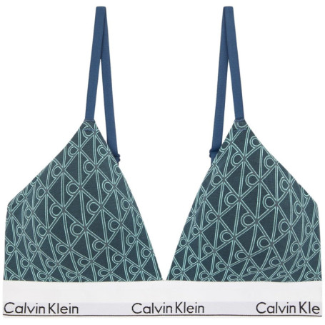 Soutien-Gorge Triangle Femme Calvin Klein Lightly Lined Vert