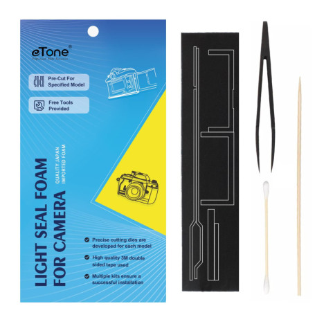 Kit d'Éponge Mousse Étanchéité Lumière pour Appareils Photo eTone