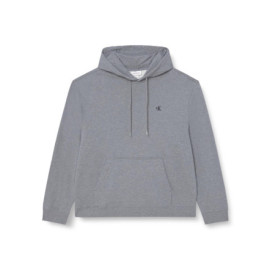 Hoodie Monogram Calvin Klein en Gris Médium pour Homme