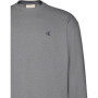 Pull-over Calvin Klein Monogram en Gris Médium pour Homme
