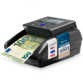 Detectalia D7T+ Détecteur de Faux Billets avec Écran TFT et 5 Systèmes de Sécurité