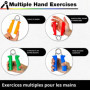 Lot de 2 Exerciseurs Ergonomiques pour Poignets et Mains - Renforceurs de Prise PARENCE