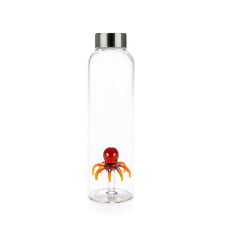 Bouteille à Eau Octopus 0,5L avec Bouchon INOX Anti-Goutte