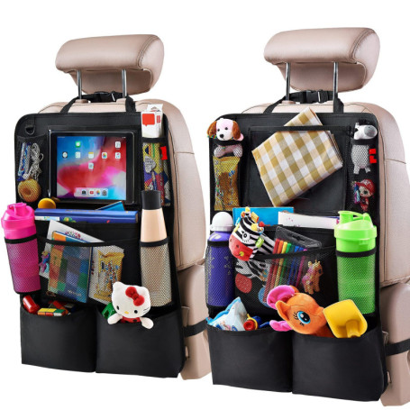 Organisateur de Voiture Bkrdty avec 10 Poches pour Tablette et Accessoires