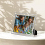 Lot de 2 Cadres Photo en Verre 15x20 cm - PETAFLOP