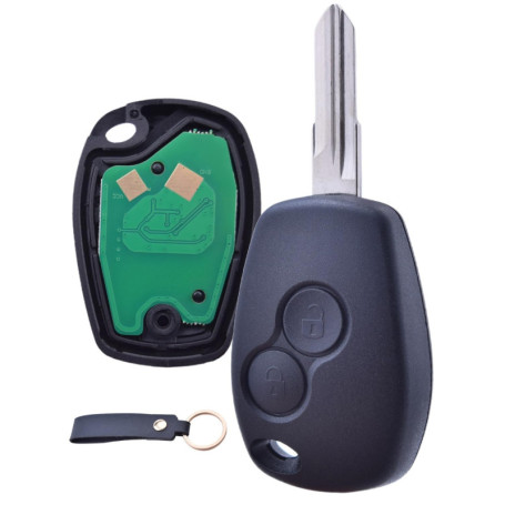 Clé Vierge ANGOFIZ ID46 433MHz à Programmer pour Dacia