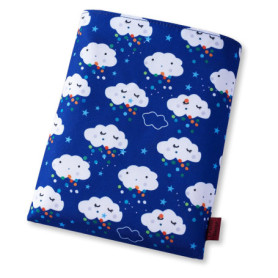 Couverture de Livre en Tissu Motifs Nuages - LParkin