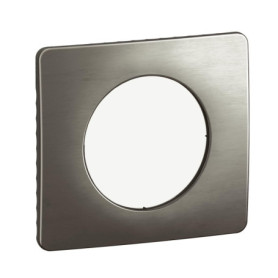 Plaque Murale 1 Poste Céliane en Acier Satiné - Design Moderne Legrand