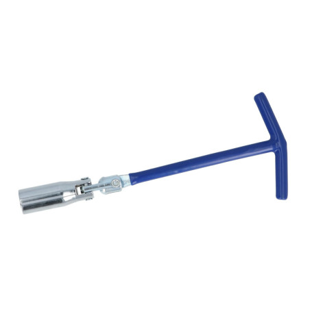 Clé à Bougie Carpoint Modèle T 16mm - Outil Pratique en Bleu