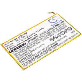 Batterie Li-Polymer 5700mAh pour Tablettes Acer - Compatible A3-A40, A3-A50 et Plus