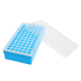 Support de Tube à Centrifuger 72 Douilles en Polypropylène - Rack de Laboratoire