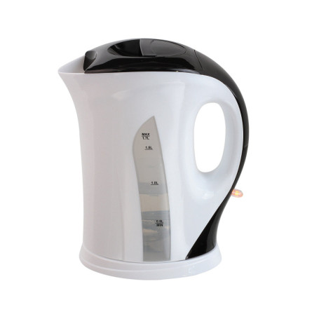 Bouilloire Électrique Sans Fil DomoClip 1,7 L Blanc/Noir