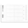 Badgepoint Porte-Nom Impression Arche Polar 30 - Lot de 10 Feuilles A4