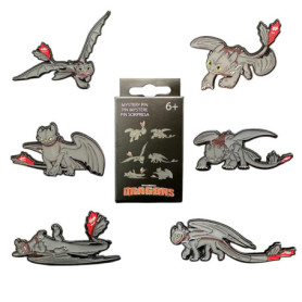 Pin Émaillé Toothless - How To Train Your Dragon - Loungefly
