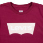 T-Shirt Bébé Fille Levi's Batwing en Classic Red Plum