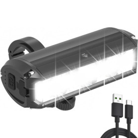 Lampe Vélo LED Avant LeuKoles - Puissante et Étanche IPX4