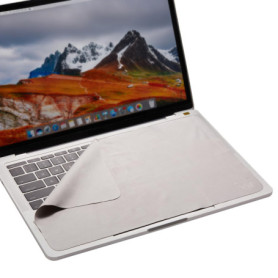 Housse et Chiffon de Nettoyage Ewent 2-en-1 pour Ordinateur Portable