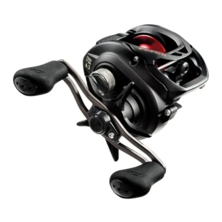 Moulinet de Pêche Gaucher Daiwa Fuego FGCT100XSL Noir/Rouge