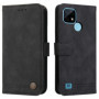 Coque en Cuir SEAHAI pour Realme C21Y et C25Y - Étui Portefeuille Antichoc Noir