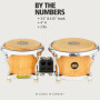 Mini Bongos Meinl Super Natural - 3,5" et 4,25"