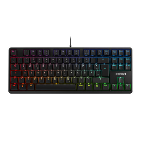 Clavier Mécanique CHERRY G80-3000N RGB TKL - Rétroéclairage et Commutateurs MX Red
