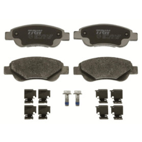 Kit de Plaquettes de Frein TRW GDB1633 pour Citroen C1 2005-2014
