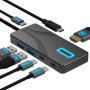 SABRENT Hub USB-C 5 Ports avec HDMI 4K et Alimentation 80W