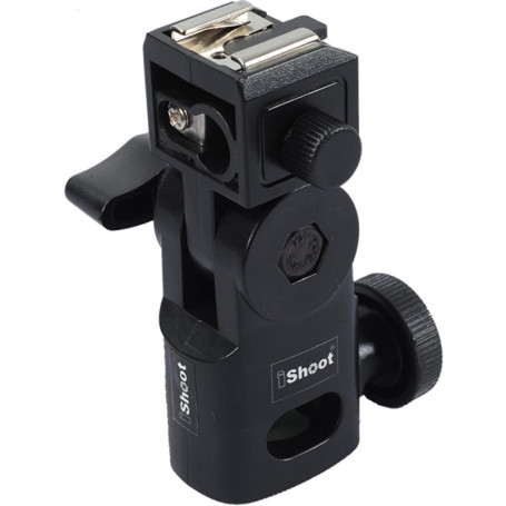 Support iShoot avec Déclencheur pour Flash Parapluie et Appareils Photo